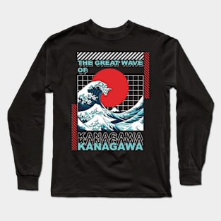 The Great Wave Of Kanagawa Long Sleeve T-Shirt